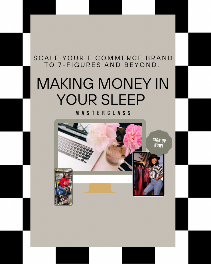 Making Money In Your Sleep Masterclass