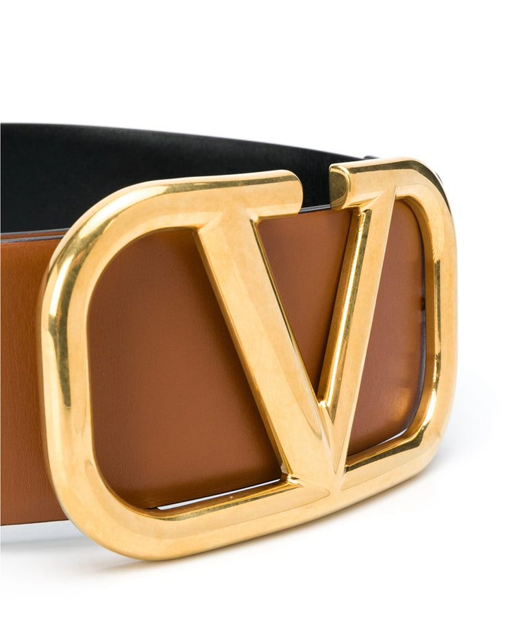 Valentino Reversible Belt (Black/Brown)