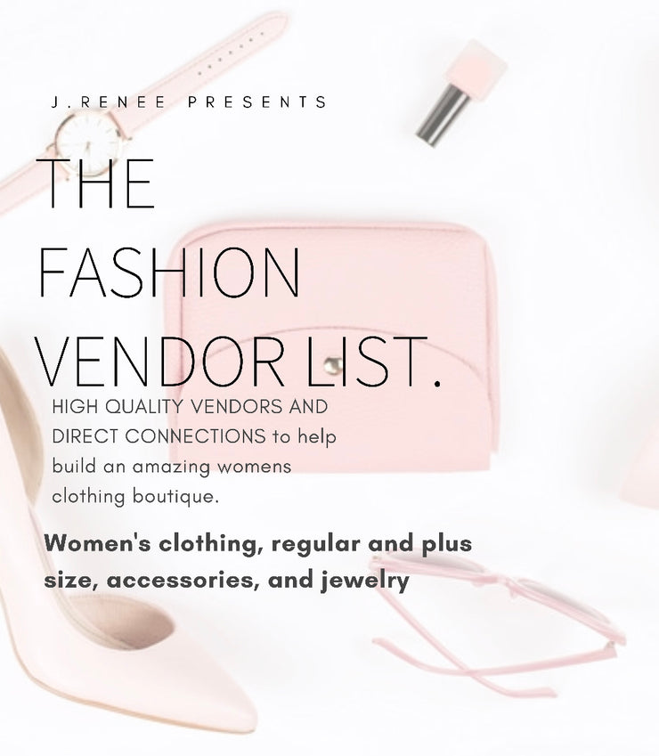 THE ULTIMATE BEAUTY EMPIRE VENDOR LIST - Fashion, Hair, Makeup, Nails, Skin Care, and MORE!