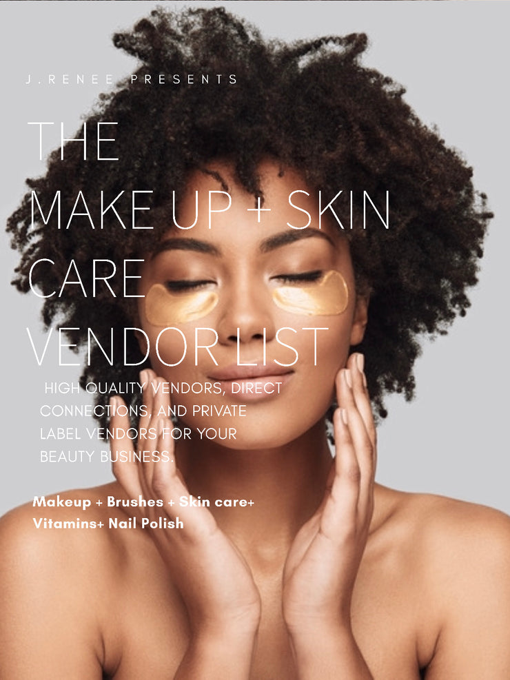 THE ULTIMATE BEAUTY EMPIRE VENDOR LIST - Fashion, Hair, Makeup, Nails, Skin Care, and MORE!